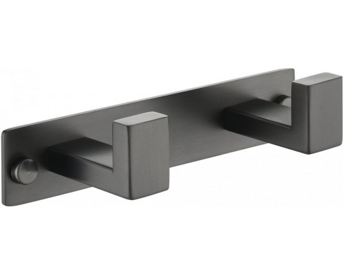 Полотенцедержатель на планке 2-й Grocenberg AC0012 (Графит)