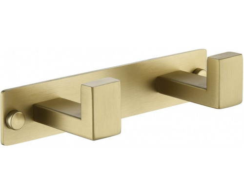 Полотенцедержатель на планке 2-й Grocenberg AC0012 (Матовое золото)