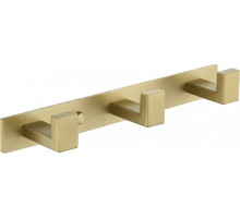 Полотенцедержатель на планке 3-й Grocenberg AC0013 (Матовое золото)