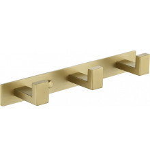 Полотенцедержатель на планке 3-й Grocenberg AC0013 (Матовое золото)