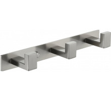 Полотенцедержатель на планке 3-й Grocenberg AC0013 (Никель)