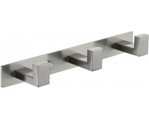 Полотенцедержатель на планке 3-й Grocenberg AC0013 (Никель)