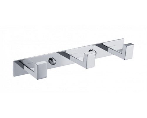 Полотенцедержатель на планке 3-й Grocenberg AC0013 (Хром)