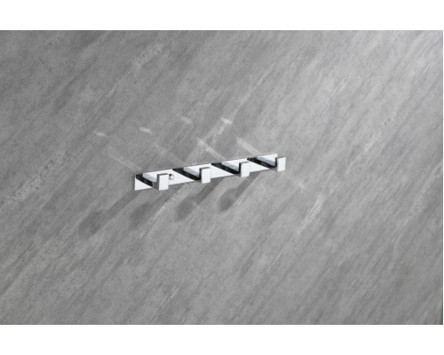 Полотенцедержатель на планке 4-й Grocenberg AC0014 (Хром)