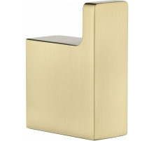 Крючок одинарный Grocenberg AC0017 (Матовое золото)