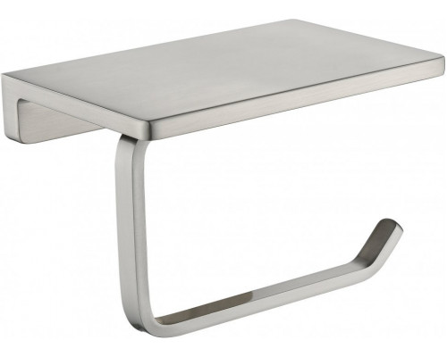 Настенный бумагодержатель плоский Grocenberg AC0027 (Никель)