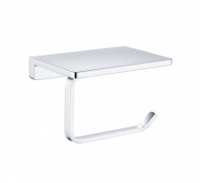 Настенный бумагодержатель плоский Grocenberg AC0027 (Хром)