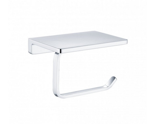 Настенный бумагодержатель плоский Grocenberg AC0027 (Хром)