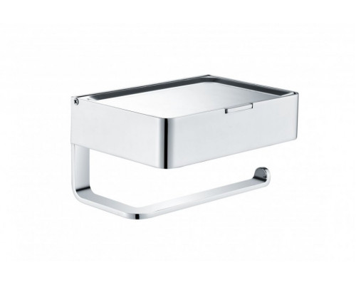 Настенный бумагодержатель плоский Grocenberg AC0050 (Хром)