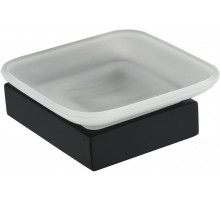 Настенный мыльница Grocenberg AC0023 (Черный матовый)