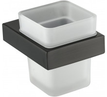 Настенный стакан одинарный Grocenberg AC0021 (Графит)