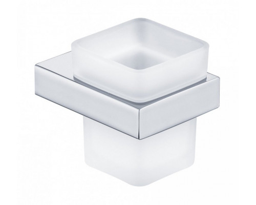 Настенный стакан одинарный Grocenberg AC0021 (Хром)