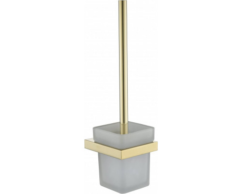 Настенный ёршик для унитаза Grocenberg AC0026 (Золото глянец)
