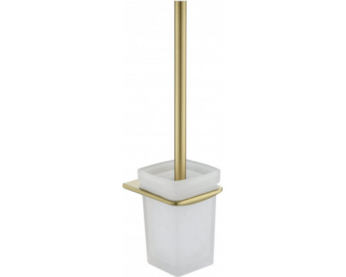 Настенный ёршик для унитаза Grocenberg AC0057 (Матовое золото)