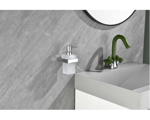 Настенный дозатор для жидкого мыло Grocenberg AC0028 (Хром)