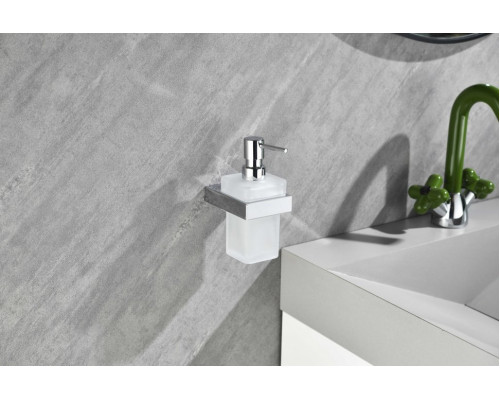 Настенный дозатор для жидкого мыло Grocenberg AC0028 (Хром)