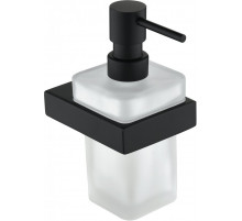 Настенный дозатор для жидкого мыло Grocenberg AC0028 (Черный матовый)
