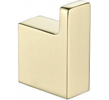 Крючок одинарный Grocenberg AC0017 (Золото глянец)