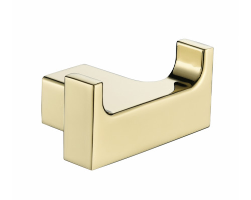 Крючок двойной Grocenberg AC0018 (Золото глянец)