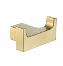 Крючок двойной Grocenberg AC0018 (Матовое золото)