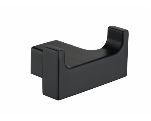 Крючок двойной Grocenberg AC0018 (Черный матовый)