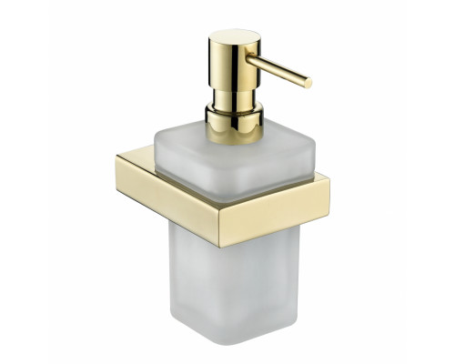 Настенный дозатор для жидкого мыло Grocenberg AC0028 (Золото глянец)