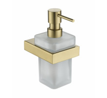 Настенный дозатор для жидкого мыло Grocenberg AC0028 (Матовое золото)