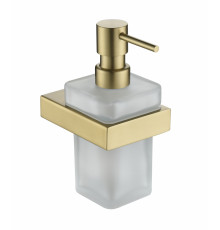 Настенный дозатор для жидкого мыло Grocenberg AC0028 (Матовое золото)