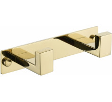 Полотенцедержатель на планке 2-й Grocenberg AC0012 (Золото глянец)