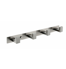 Полотенцедержатель на планке 4-й Grocenberg AC0014 (Никель)