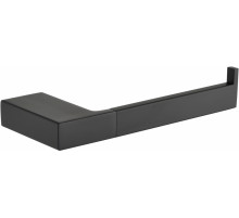 Бумагодержатель без крышки Grocenberg AC0024 (Черный матовый)