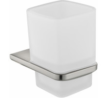 Настенный стакан одинарный Grocenberg AC0053 (Никель)