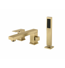 Смеситель на борт ванны Groсenberg GB6008 Матовое золото