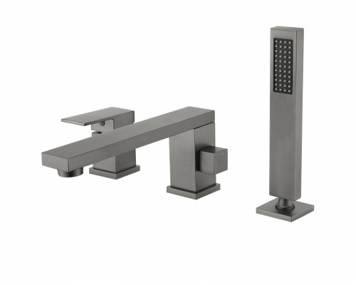 Смеситель на борт ванны Groсenberg GB6008 Графит