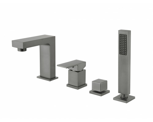 Смеситель на борт ванны Groсenberg GB6008-1 Графит