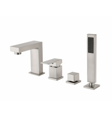 Смеситель на борт ванны Groсenberg GB6008-1 Никель