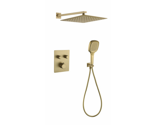 Душевая система скрытого монтажа Grocenberg GB5040MG с Термостатом Vernet (Франция)