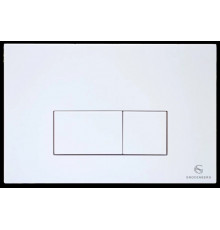 Кнопка смыва для унитаза (пластик) GROCENBERG KP3070W белый