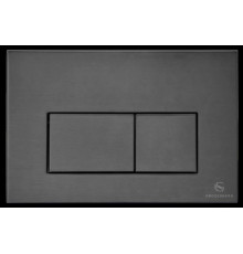 Кнопка смыва для унитаза (металл) GROCENBERG KM3070BG Графит