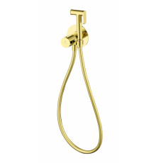 Гигиенический душ со смесителем GROCENBERG GB009 с термостатом Золото глянец