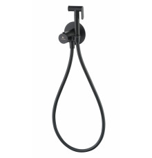 Гигиенический душ со смесителем GROCENBERG GB009 с термостатом Черный матовый