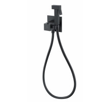 Гигиенический душ со смесителем GROCENBERG GB008 с термостатом Черный матовый