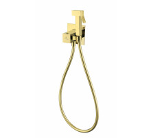Гигиенический душ со смесителем GROCENBERG GB008 с термостатом Золото глянец