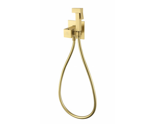 Гигиенический душ со смесителем GROCENBERG GB008 с термостатом Матовое золото