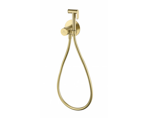 Гигиенический душ со смесителем GROCENBERG GB009 с термостатом Матовое золото