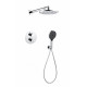 Душевая система скрытого монтажа Grocenberg GB5093 Хром с Термостатом