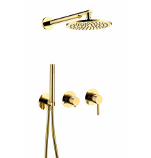Душевой комплект Grocenberg GB5090GO Золото
