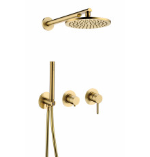 Душевой комплект Grocenberg GB5090MG Матовое золото