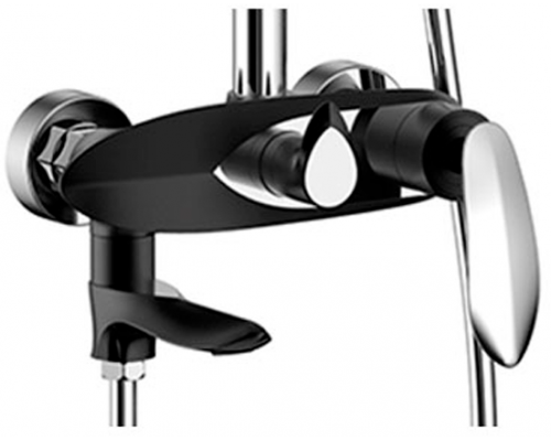 Душевая система Grocenberg GB7001 Черный хром