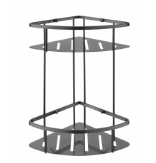 Полка корзина угловая Grocenberg AC0075BG Графит